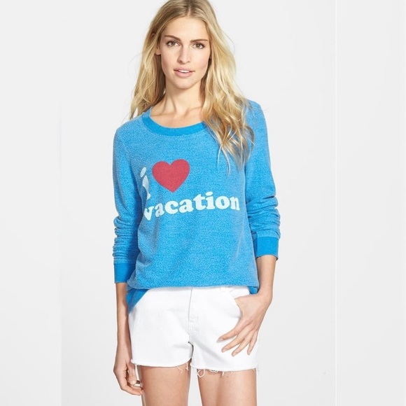 Chaser I Love ❤️ Vacation sweatshirt - Picture 2 of 9